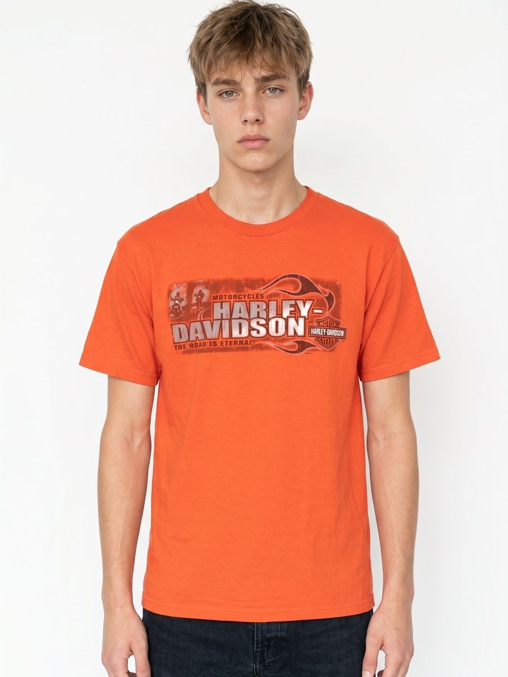 Harley Davidson | Orange Orlando Tee